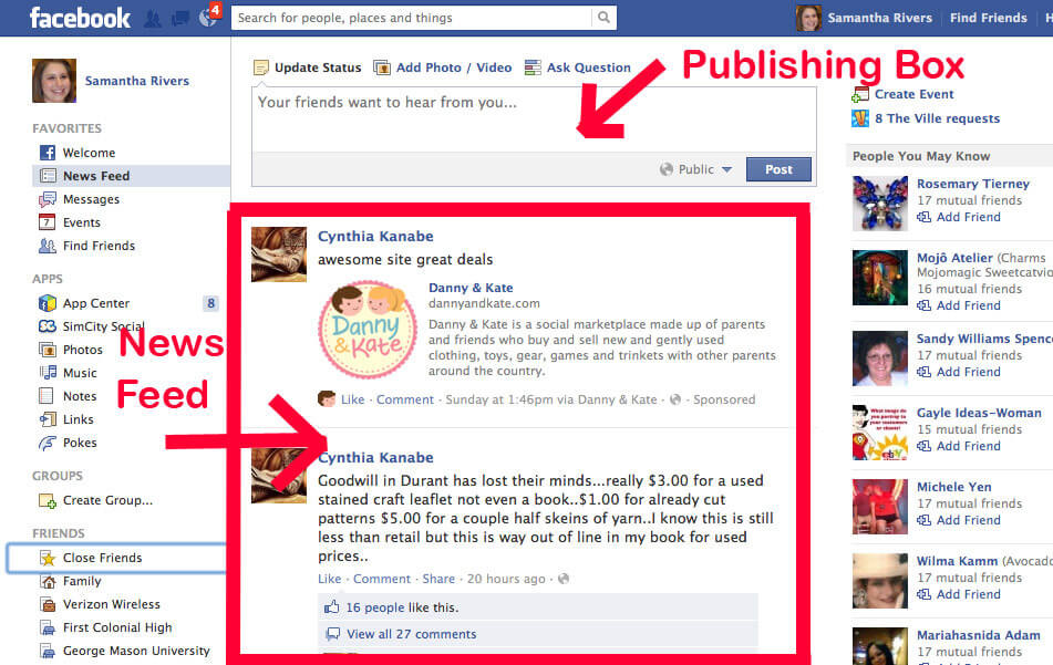Facebook Launches Content - Specific News Feeds, Bigger Photos and Ads